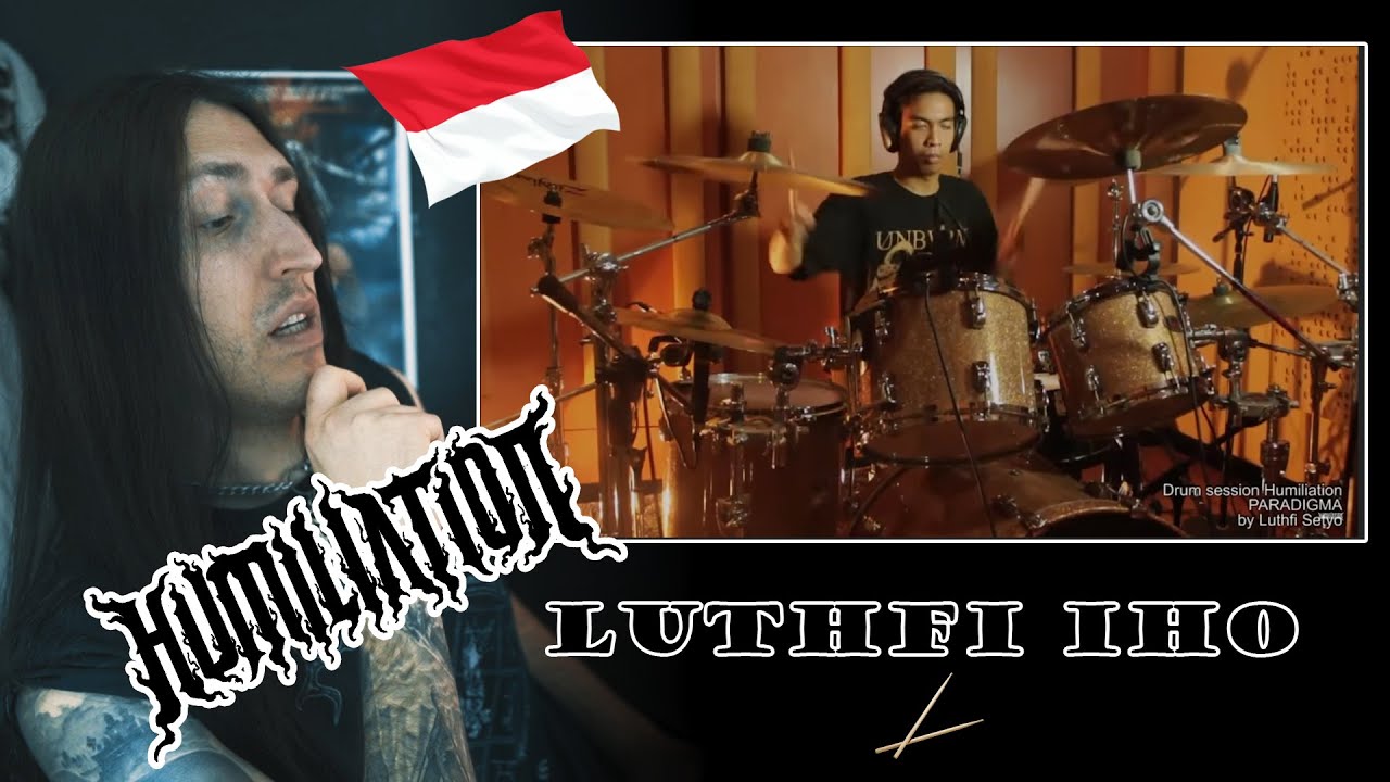 Black Metal Drummer Reacts: | LUTHFI IHO | Humiliation - Paradigma