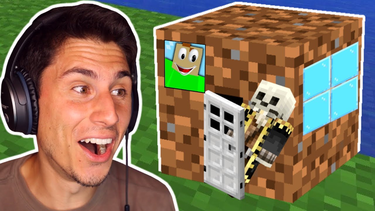 Мы построили базу Minecraft внутри блока земли!