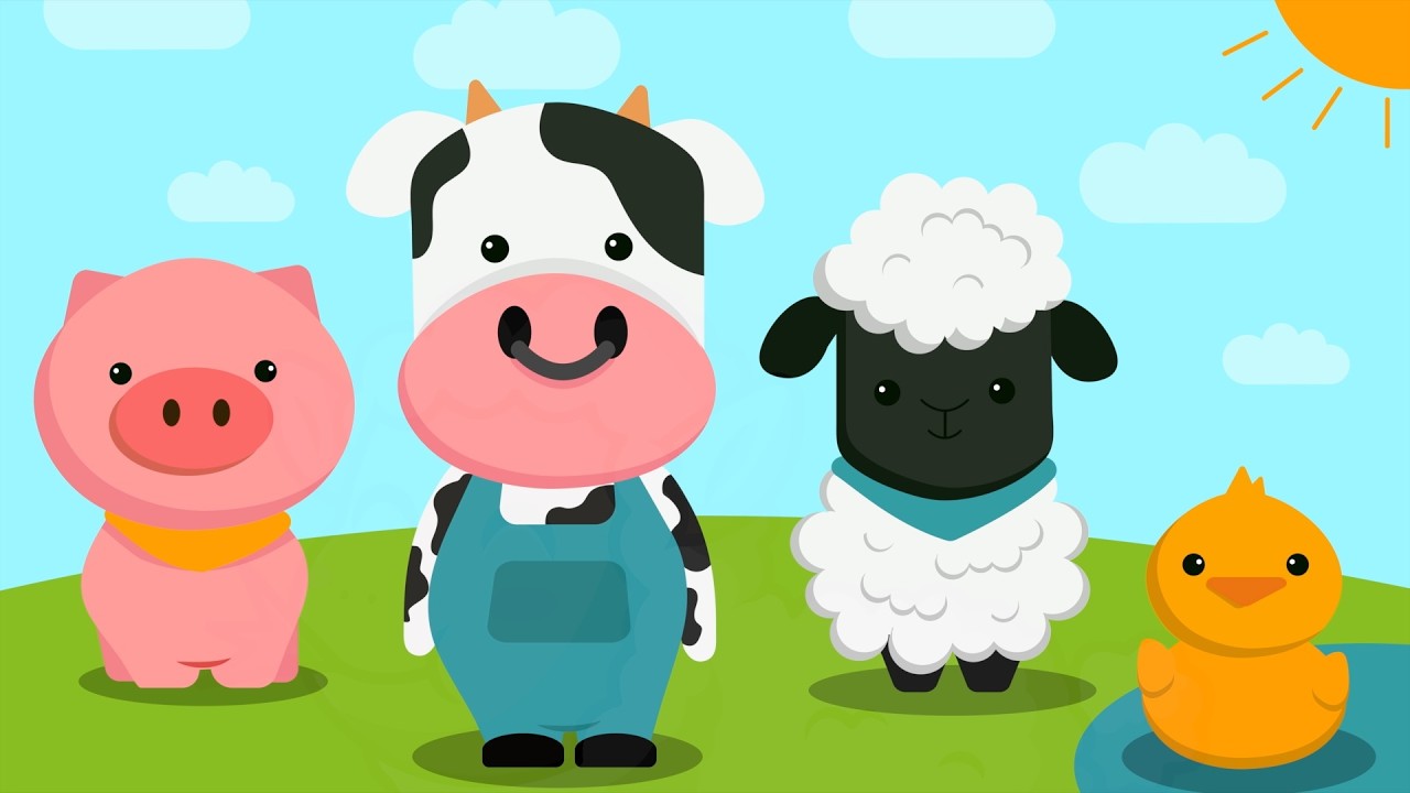 Баа-баа, чёрная овечка - Детские песенки | Очень простые детские песни и музыка + другие детские ...