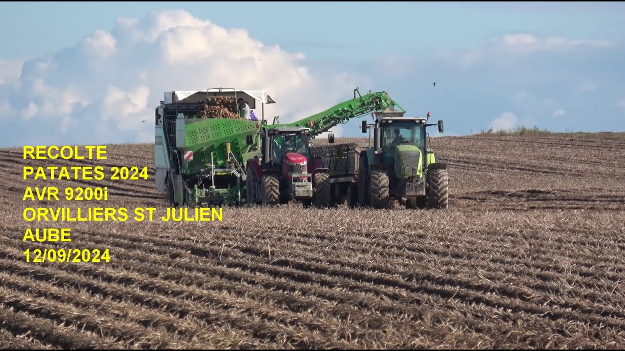 PATATES 2024 / AVR 9200 i / ORVILLIERS ST JULIEN / AUBE / FRANCE /