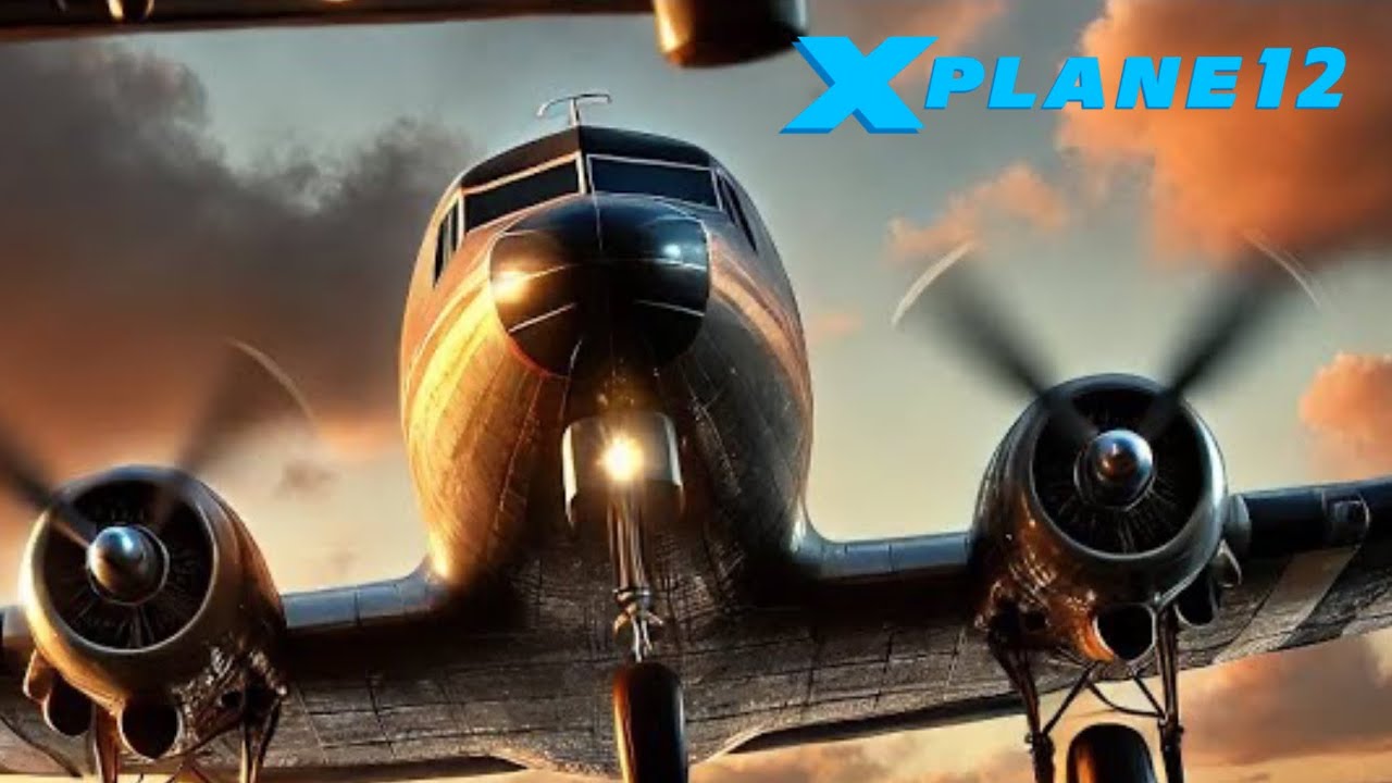 Panne d'Instruments en Pleine Approche ! Vol Tétouan Madrid en DC-3 | Urgence en Vol - X-Plane 12