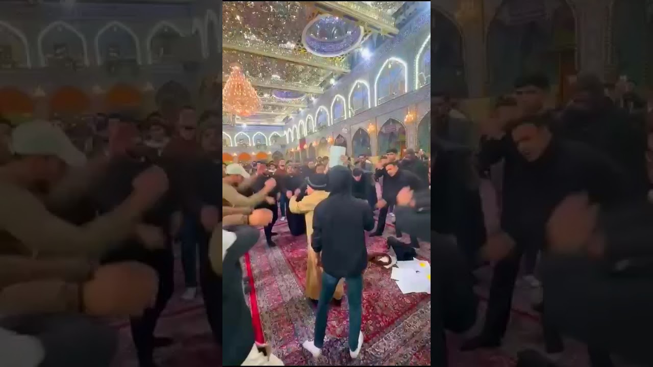 مجلس عزاء في صحن العباس ع في ذكرى استشهاد الامام علي الهادي ع  ملا عقيل البرشي 