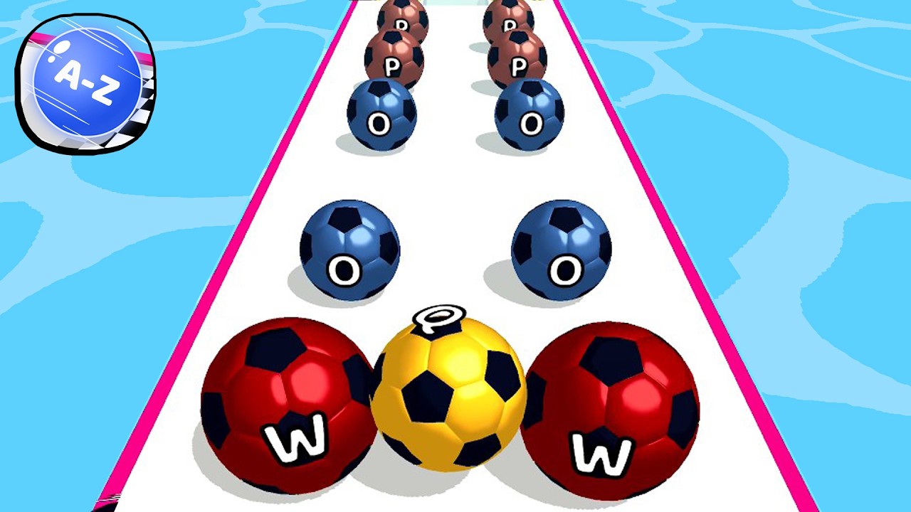 A-Z Run - All Levels Gameplay Android, iOS ( Level 5104 - 5116 )