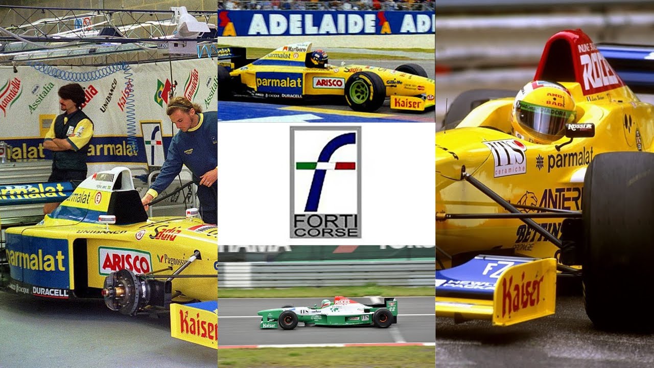 Was ist mit dem Forti F1 Team passiert. Backmarker Team Nr. 4