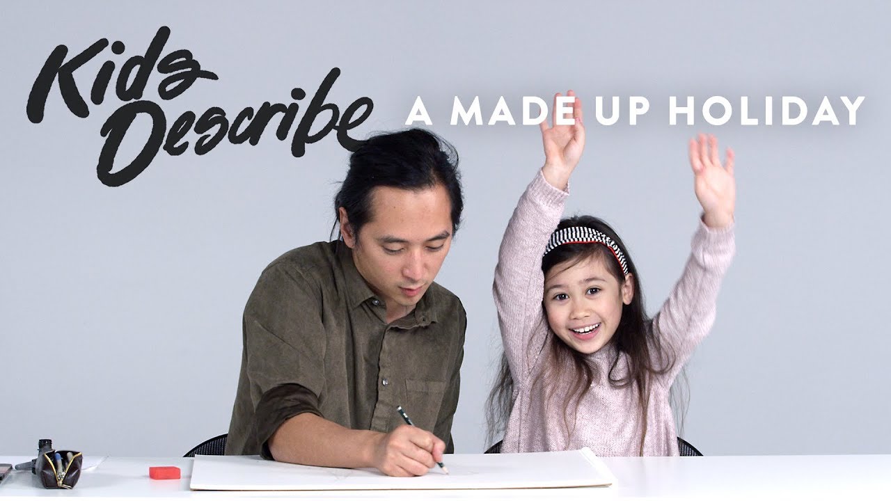Kids Describe a Made Up Holiday to Koji the Illustrator | Kids Describe | HiHo Kids