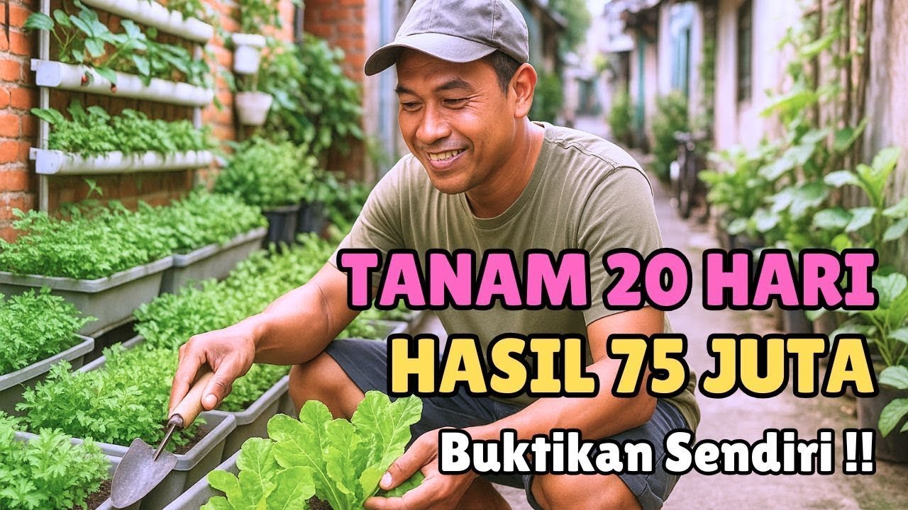 LIMA TANAMAN PALING CEPAT MENGHASILKAN UANG DENGAN MODAL KECIL