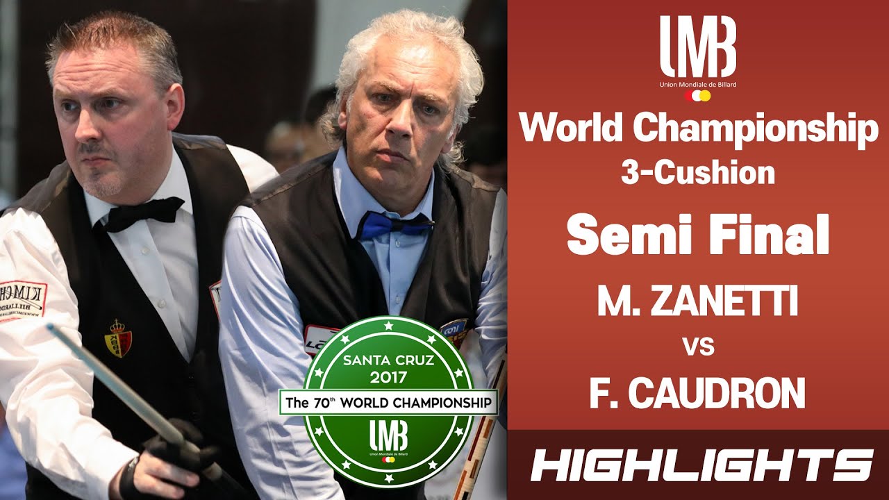 Semi Final - 프레드릭 쿠드롱 Frédéric CAUDRON vs 마르코 자네티 Marco ZANETTI. H/L