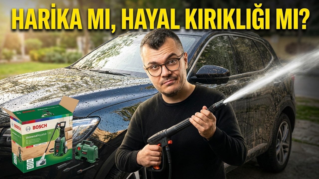 Bu Makine Harika mı, Hayal Kırıklığı mı? Bosch UniversalAquatak 135 Detaylı İnceleme..