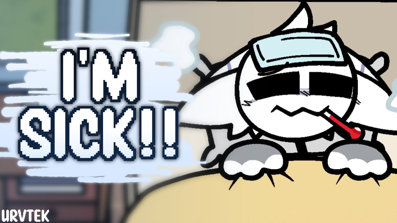 Urvtek - I'M SICK!! [Full Album Animated Visualizer Lyrics Video] comms