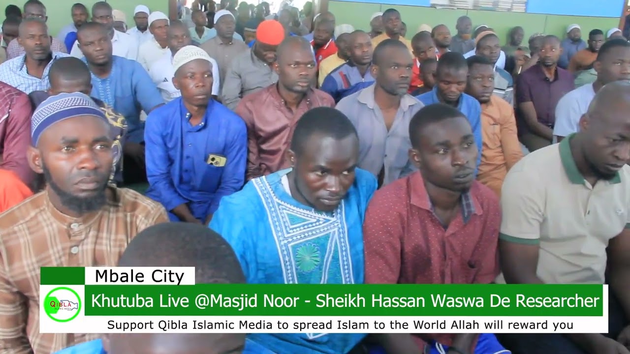 Khutuba Live Masjid Noor Sheikh Hassan Waswa De Researcher