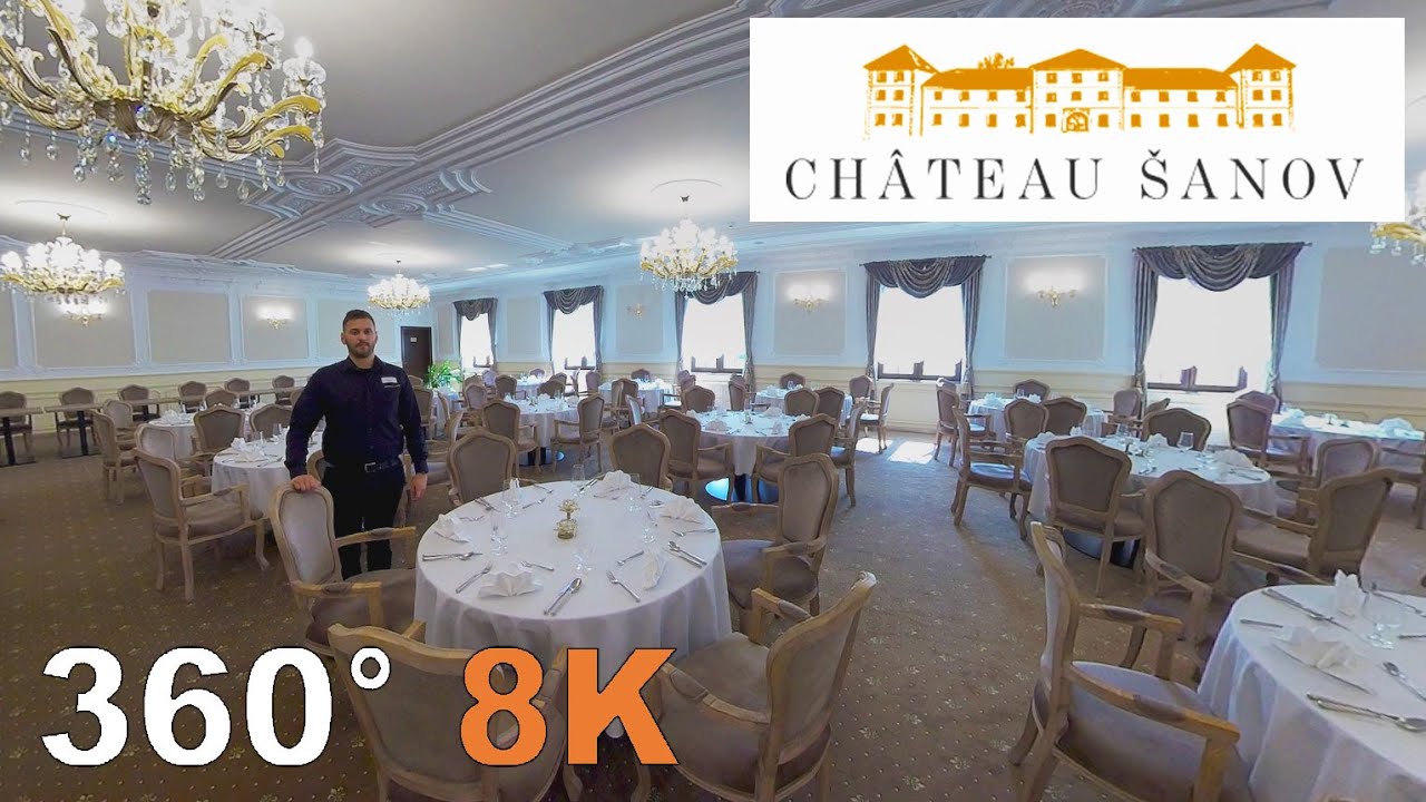 Chateau Šanov - VR360, rozlišení 8K