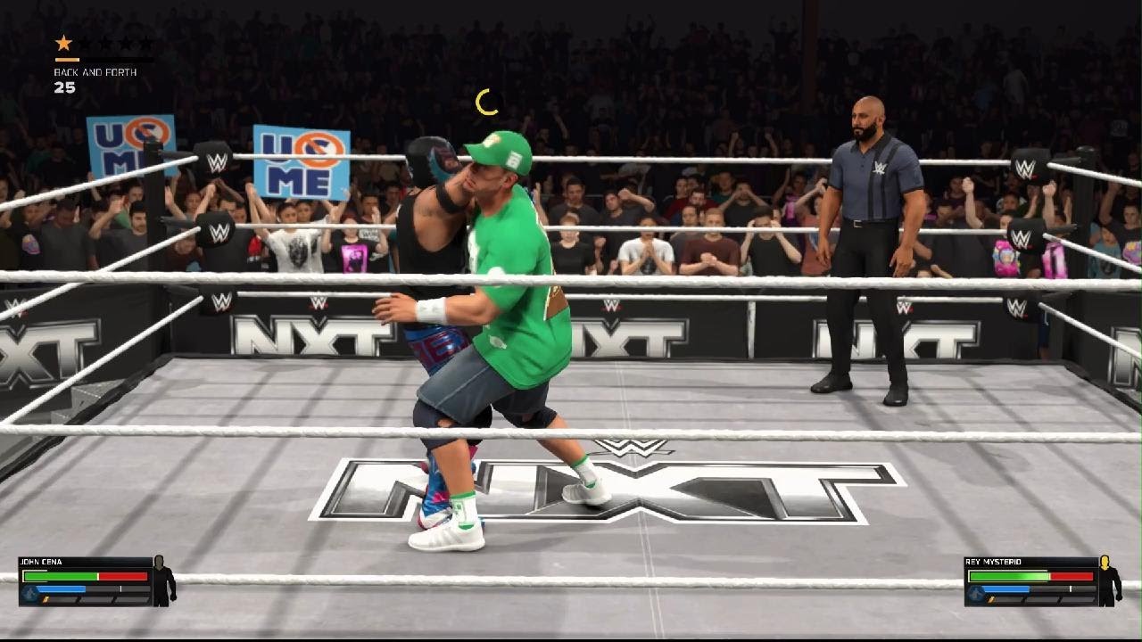 WWE 2K26 - John Cena VS Rey Mysterio