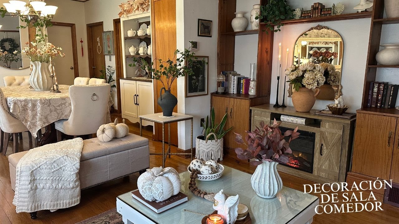 Decoración de Otoño Neutra  / Ambiente acogedor de otoño/ #soniaceli