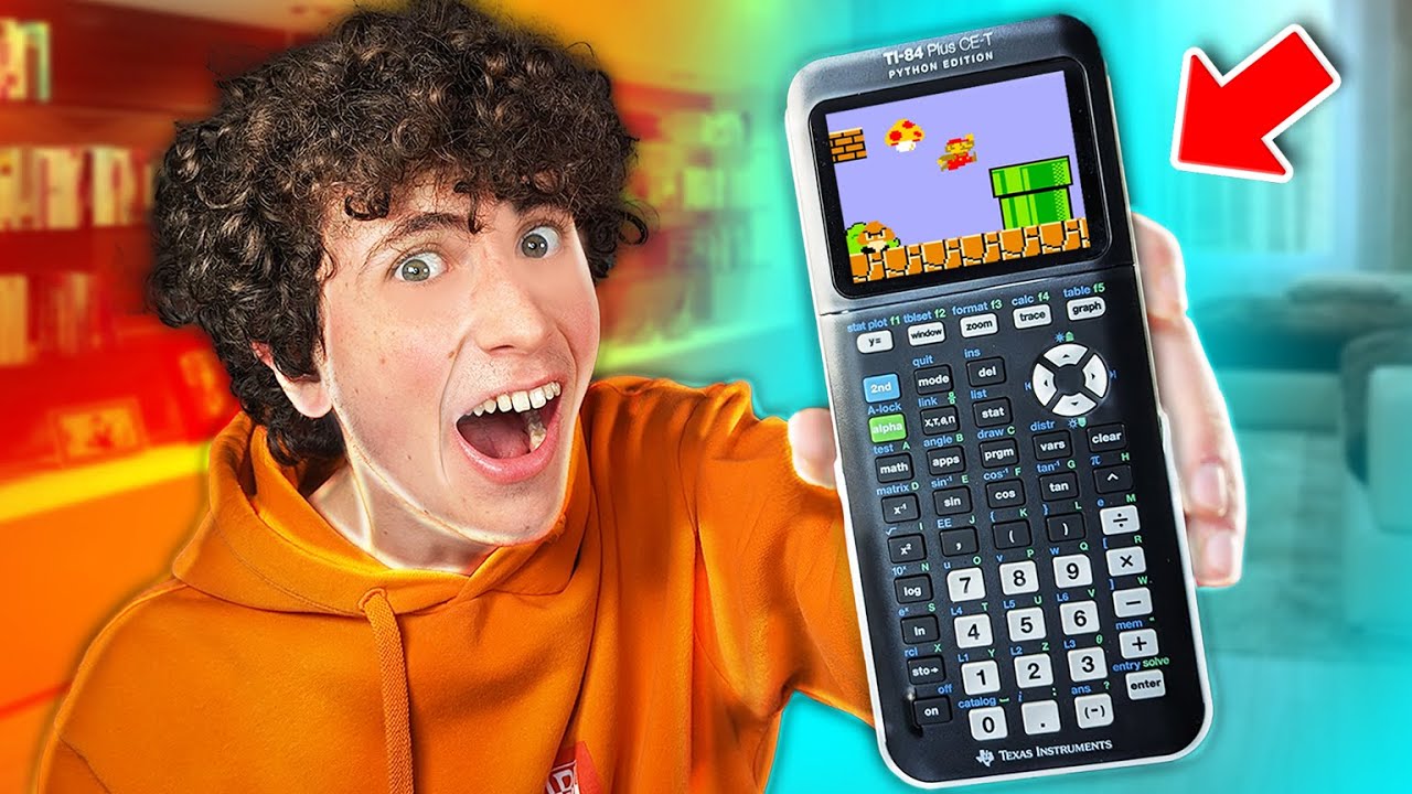 Ho installato SUPER MARIO su una Calcolatrice! *funziona davvero*
