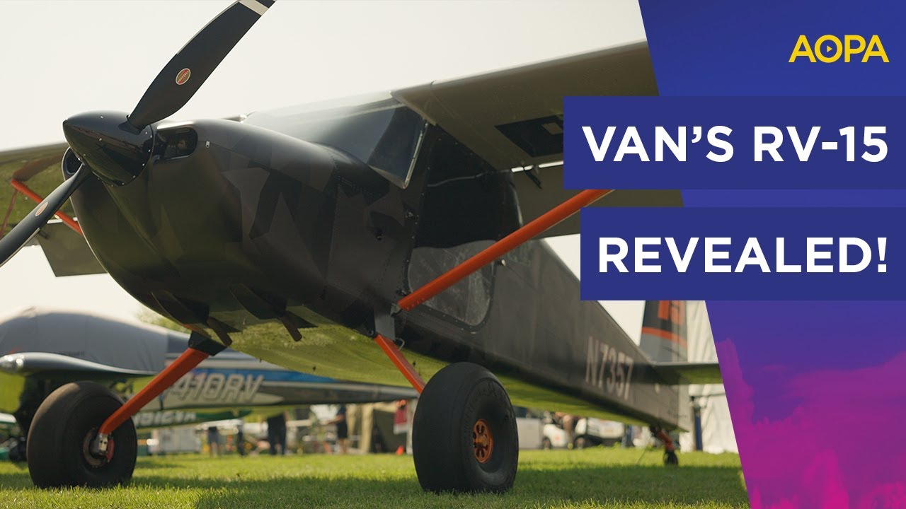 Первый взгляд на RV‑15 на выставке EAA AirVenture 2025!