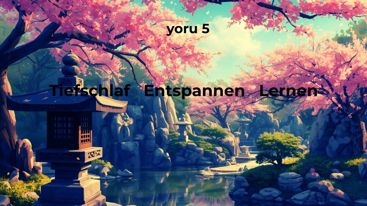 Tiefschlaf mit japanisch - tibetischer Musik! Beruhigendes zum Entspannen oder Lernen
