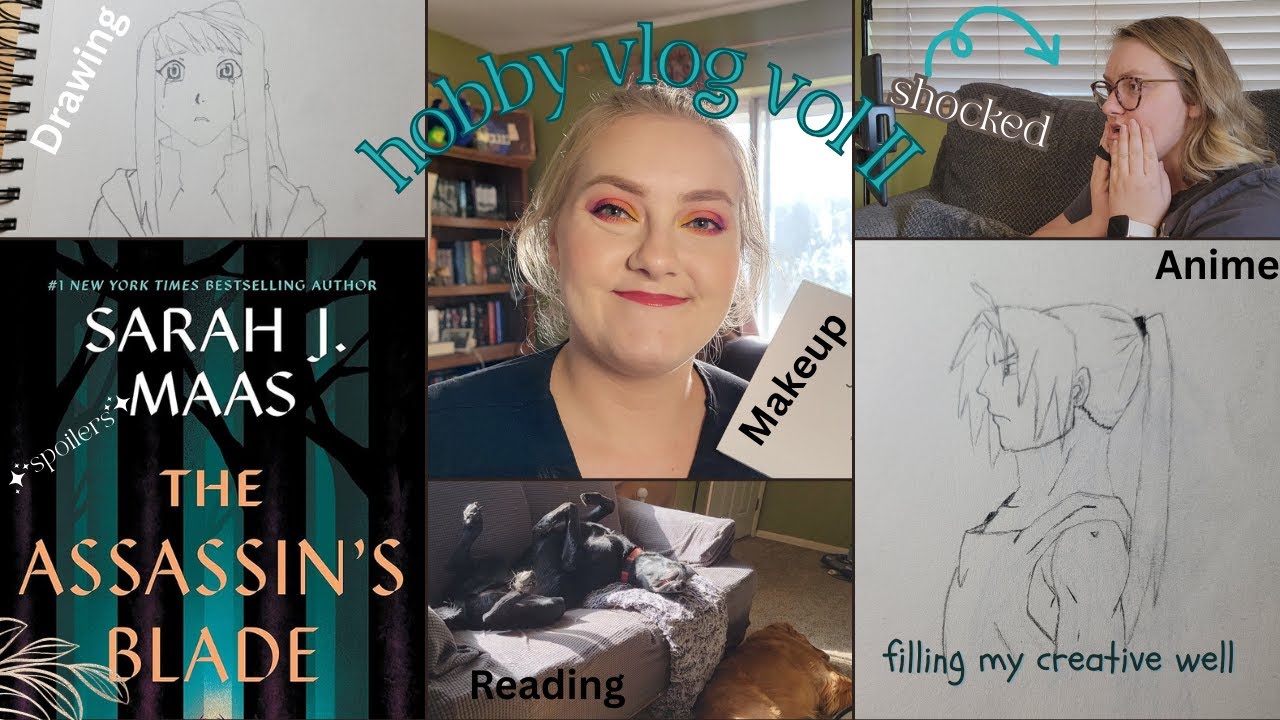 😱my FIRST TIME reading 🗡The Assassin's Blade🗡 | *SPOILERS* | Reading + Art Vlog