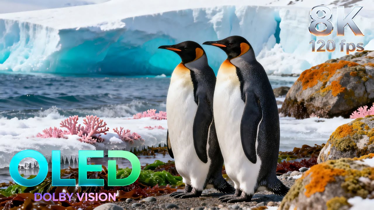 Incredible Penguin Life Documentary | 16K HDR 240fps Dolby Vision
