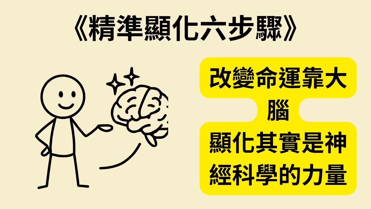 心靈魔法：如何用大腦科學改變人生？《精準顯化六步驟》《Mind Magic》書籍精華解析