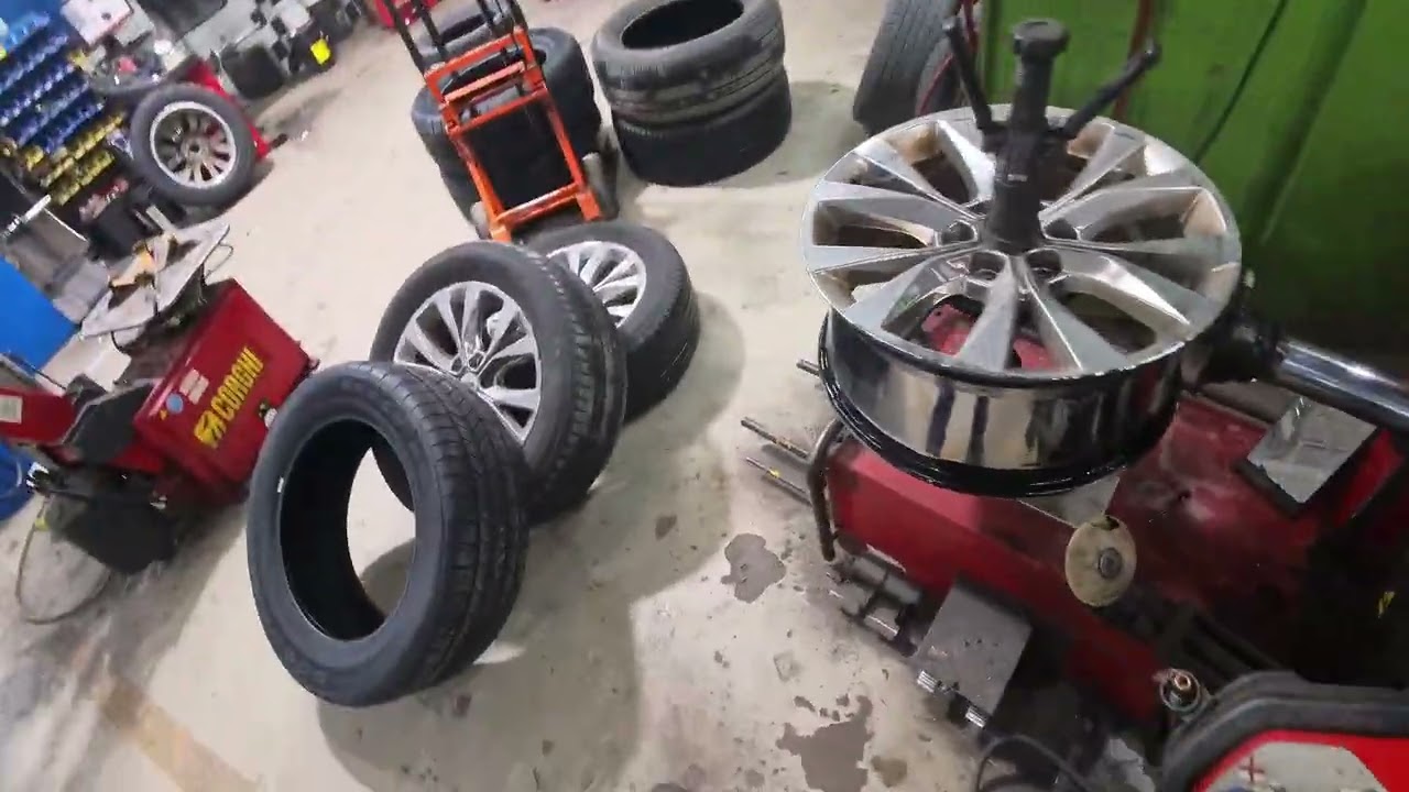 Buffing Wheels Before Installing New Tires on FORD F 150
