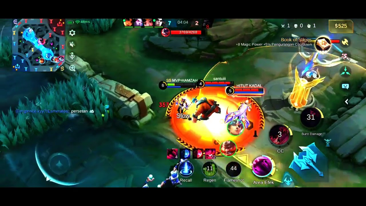 CECILION SKILL 2 GILA! Cara Kontrol Kelelawar Raksasa Buat Lockdown Musuh