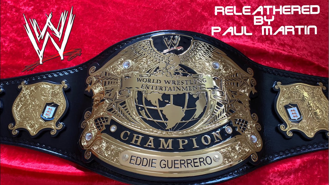 WWE Undisputed V4 Replica Belt Releathered by 