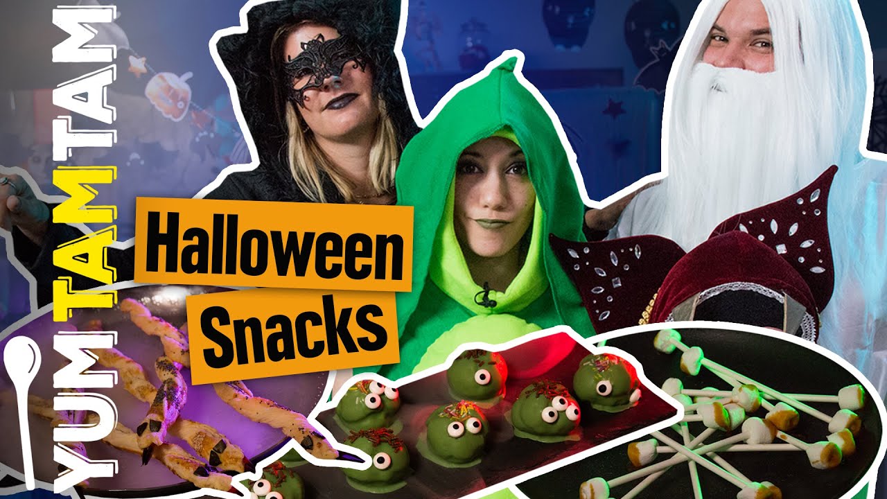 Halloween Snacks // Schauriges Fingerfood // #yumtamtam
