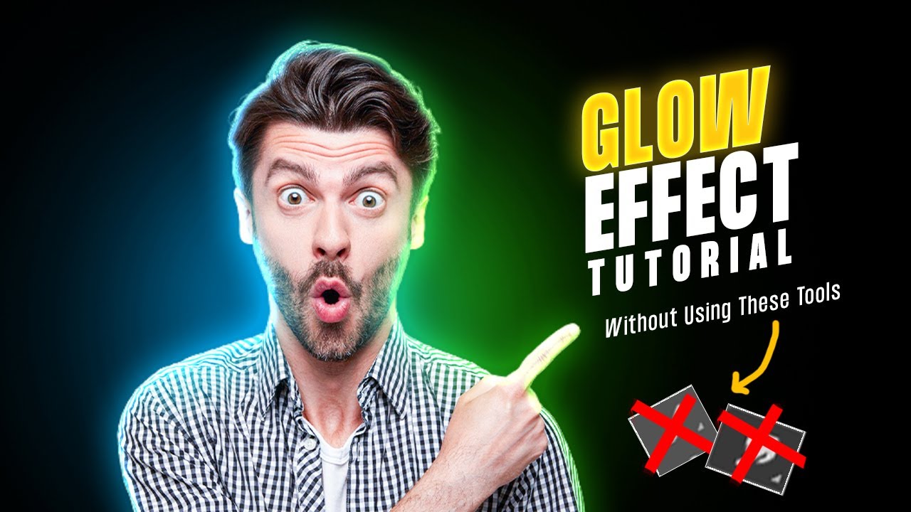 Glow Effect in Photoshop Tutorial - Beginners