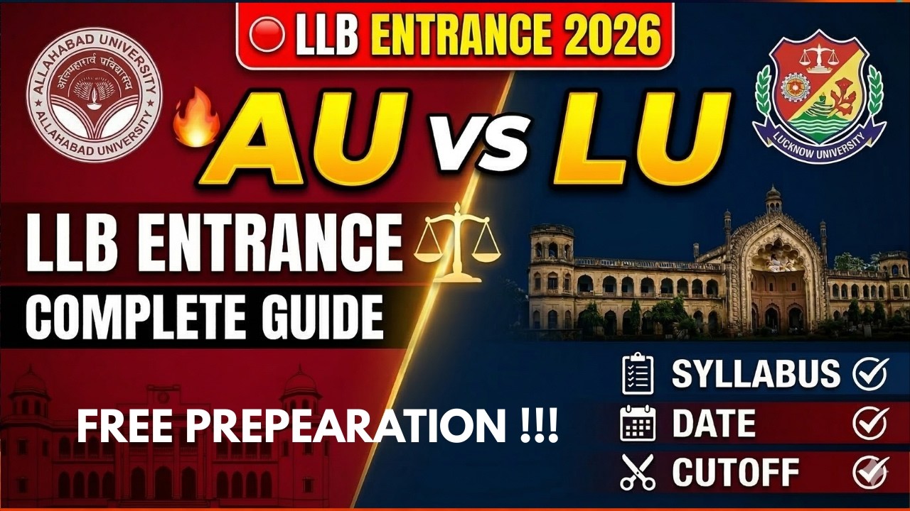 AU & LU LLB Entrance 2026 &mdash; Complete Guide Nobody Tells You!