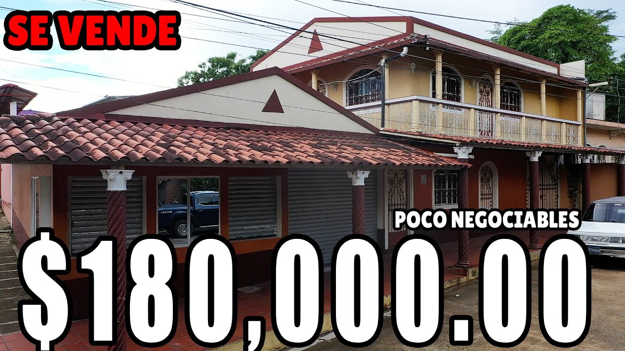 SE VENDE casa cerca del centro de CHALATENANGO con LOCAL COMERCIAL  | CRV EL SALVADOR