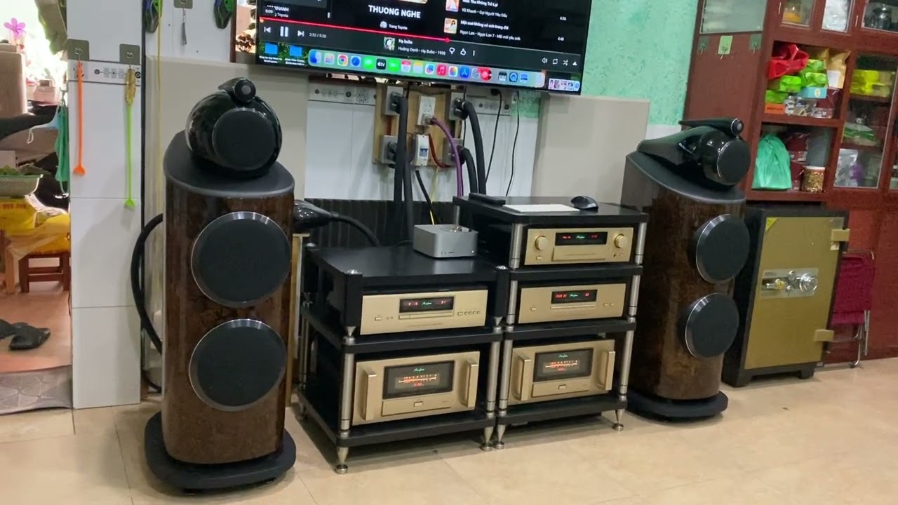 A 300 Accuphase 100w Class A 💎💎 + B&W 801 D4 800w 💎💎 + C 3900 Accuphase 💎💎 + Dp 770 Accuphase 