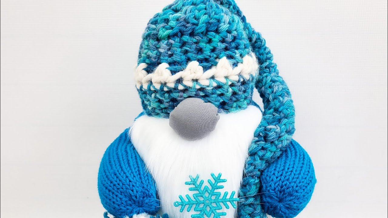 DIY Machine Knit Gnome
