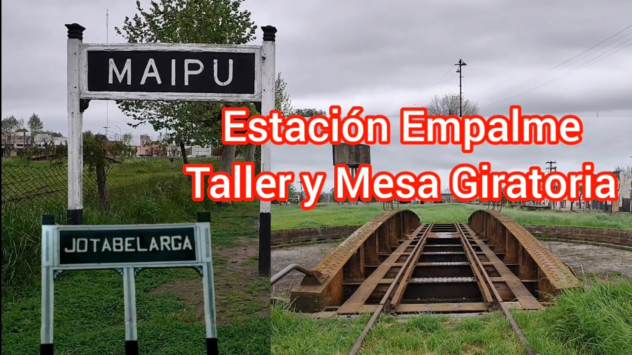 ESTACIÓN MAIPÚ del FERROCARRIL GENERAL ROCA ex del SUD 