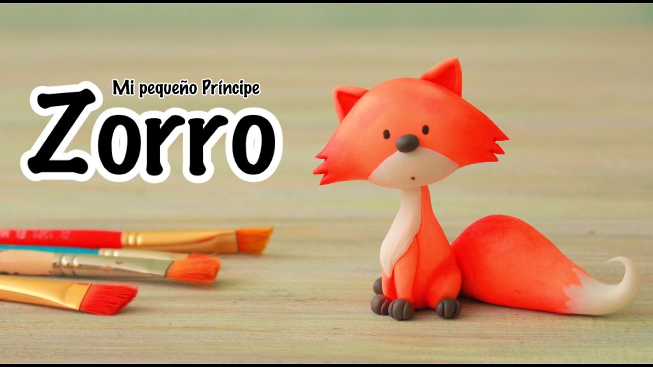 Zorro | Mi Pequeño Príncipe | Pasta Flexible