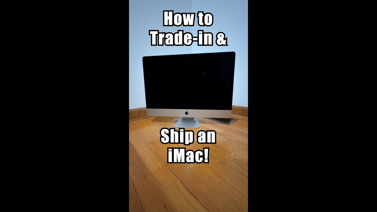 Как правильно обменять и отправить iMac в обмен на подарочную карту!