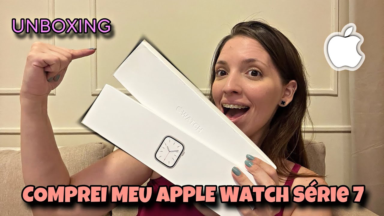 COMPREI MEU APPLE WATCH SÉRIE 7