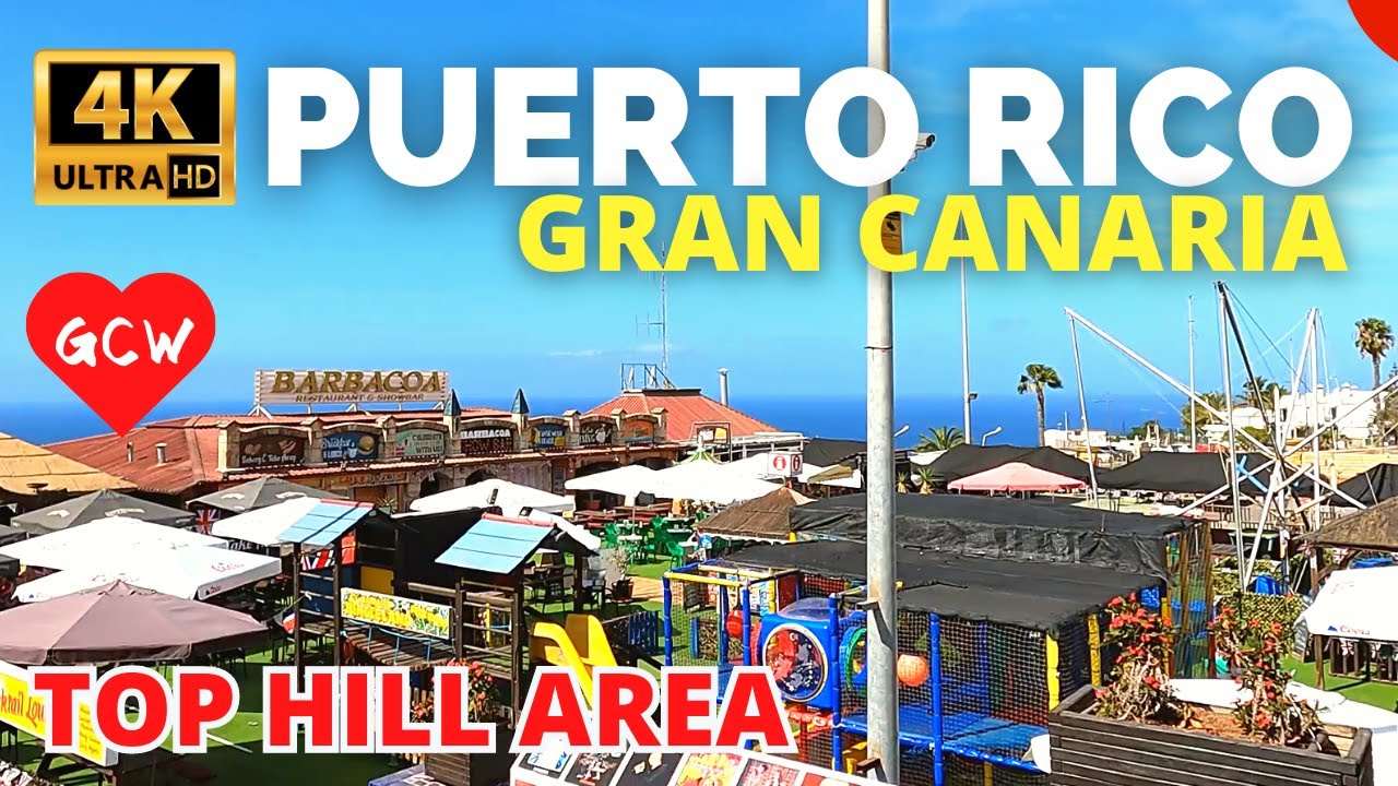 PUERTO RICO Gran Canaria 🔴 Eden Apartments to Europa Shopping Centre