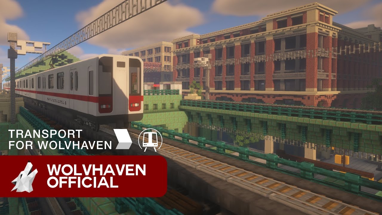 Minecraft Metro: University to Queensborough on T2 Decennial Line via T3 East-West Line — WolvHaven