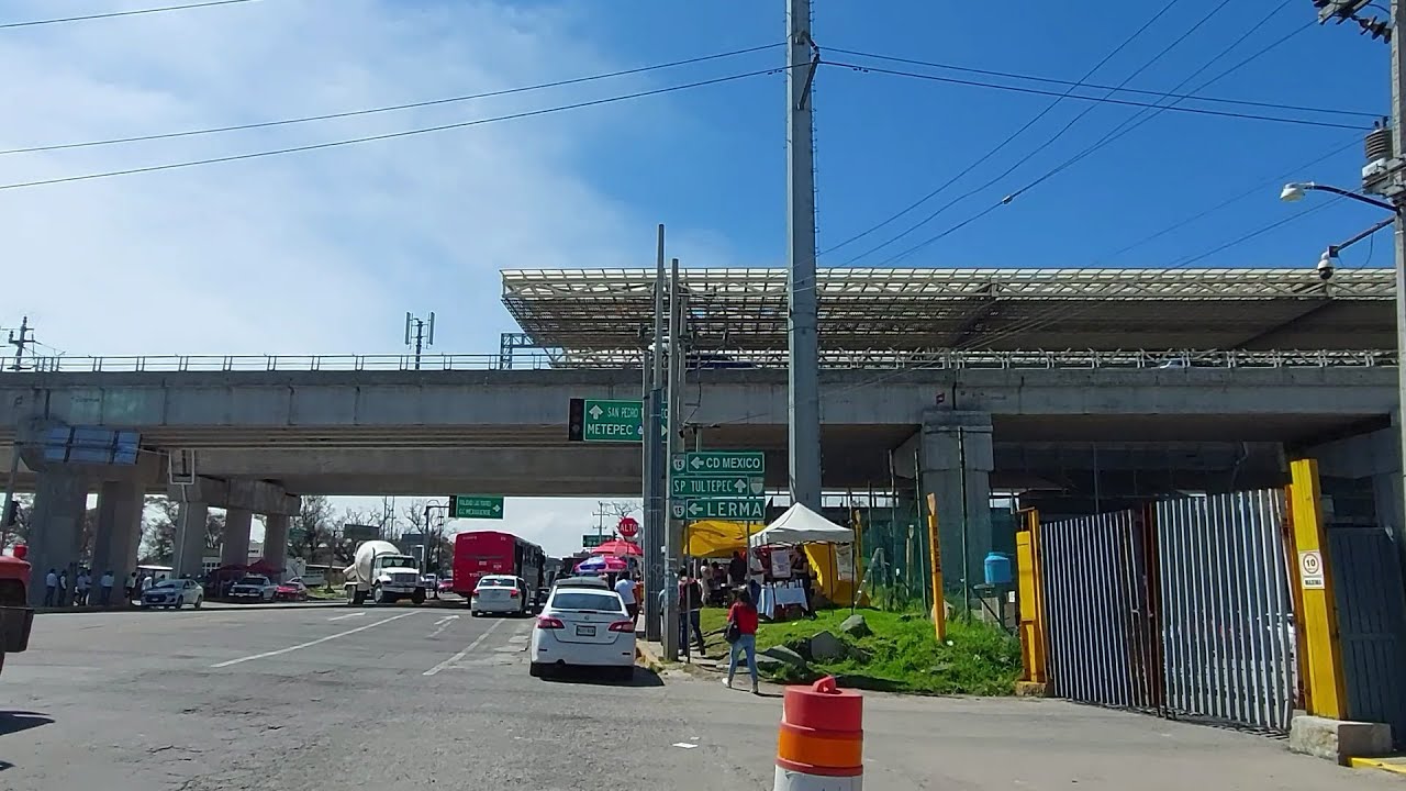 COMO LLEGAR a la ESTACIÓN LERMA del Tren México Toluca Desde Observatorio Mx