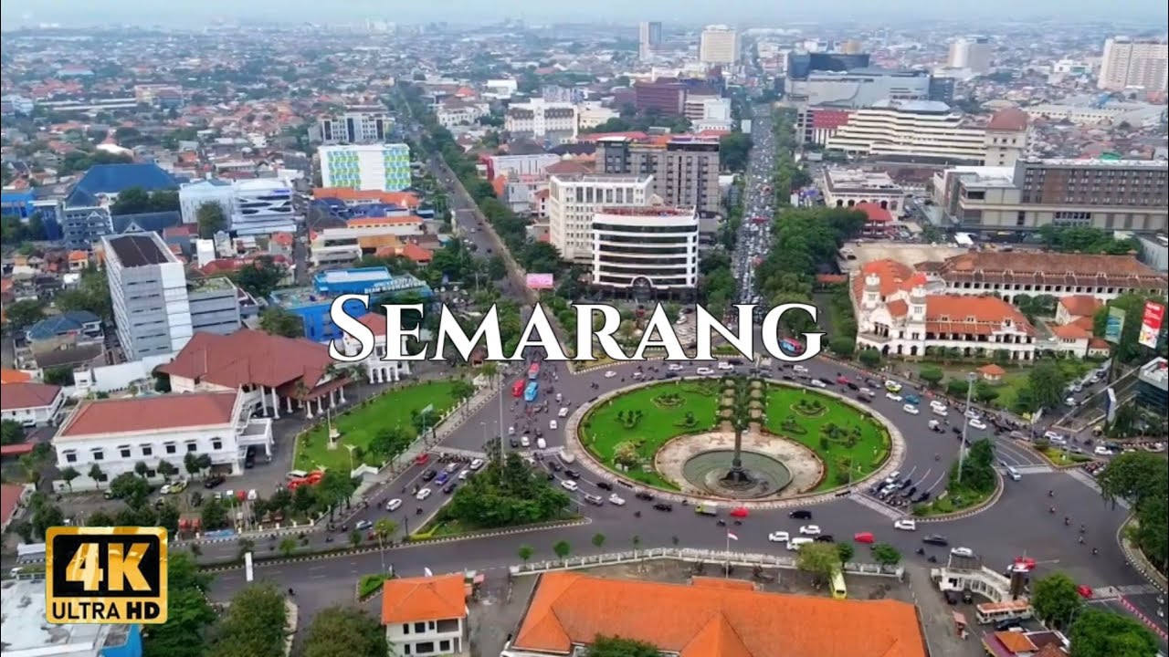 Semarang, City in Central java Indonesia 🇮🇩 By Drone Footage #semarang #java #indonesia