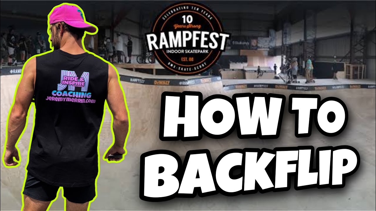 HOW TO BACKFLIP ON SCOOTER (real example)
