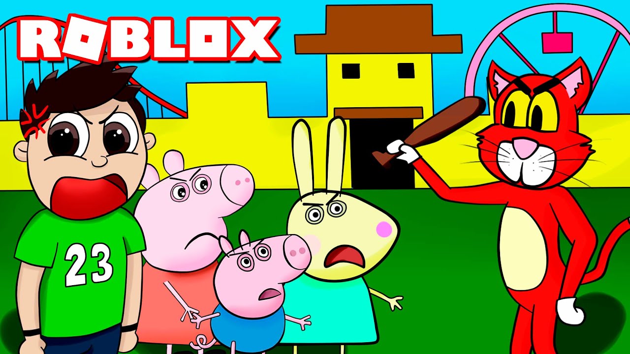 KITTY en el MUNDO de PEPPA PIG !! | Roblox Kitty Chapter 3