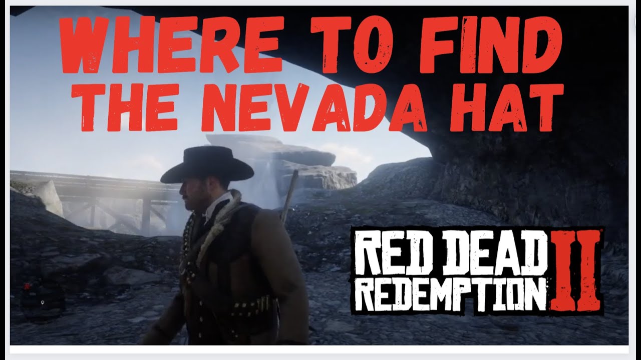 Where to find a secret hat in Red Dead Redemption 2 - The Nevada Hat location (I fell haha!)