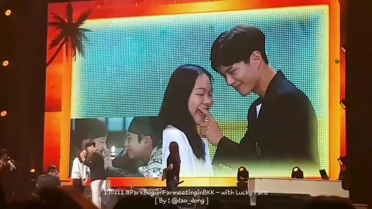 [FANCAM] 170211 PARK BO GUM Fanmeeting in BKK - with Lucky Fans [dao_dong]