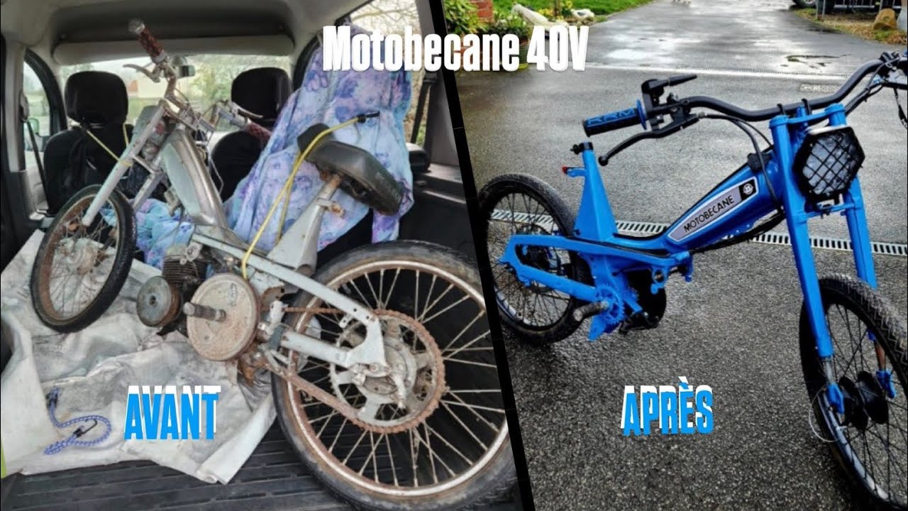 Rénovation motobécane 40v #partir 1