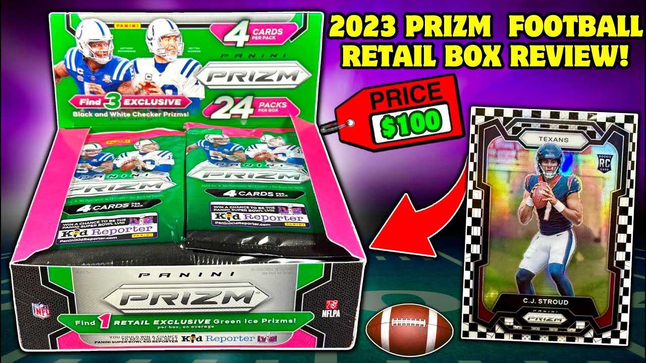 *SICK RARE ROOKIE PULLS!🔥 2023 PRIZM FOOTBALL RETAIL BOX REVIEW!🏈