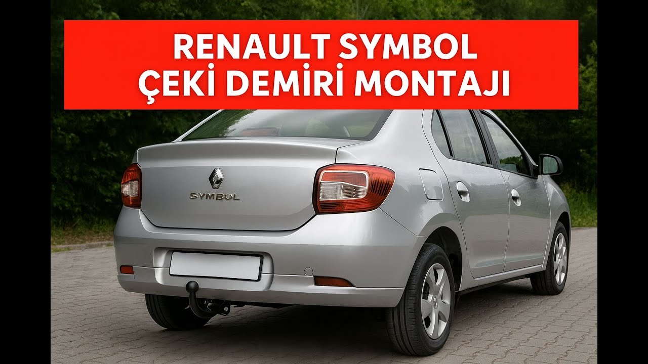 Renault Symbol 2006 Çeki Demiri Montajı (Tow Bar Installation)