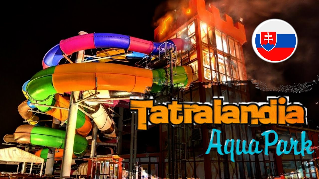 TATRALANDIA I КРИЧИМ МЫ - СТРАШНО ИМ I АКВАПАРК В СЛОВАКИИ I #Термальные источники