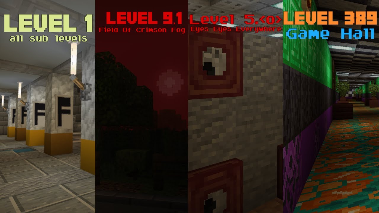 The Backrooms [remastered] [showcase №11]          all 1 sub levels, 9.1, 5.👁️, 389