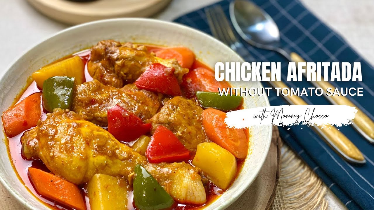 Chicken Afritada without Tomato Sauce | Version ng Afritada na Hindi Madaling Mapanis